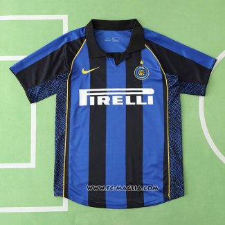 Prima Maglia Inter Retro 2001-2002