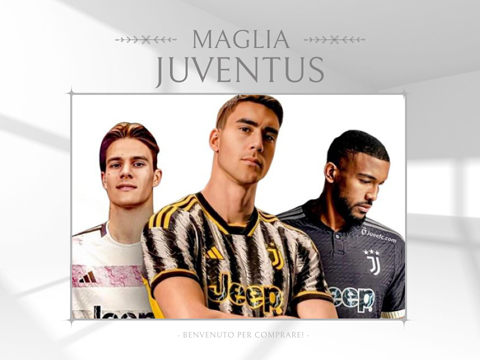 Nuova maglia Juventus 2023 2024
